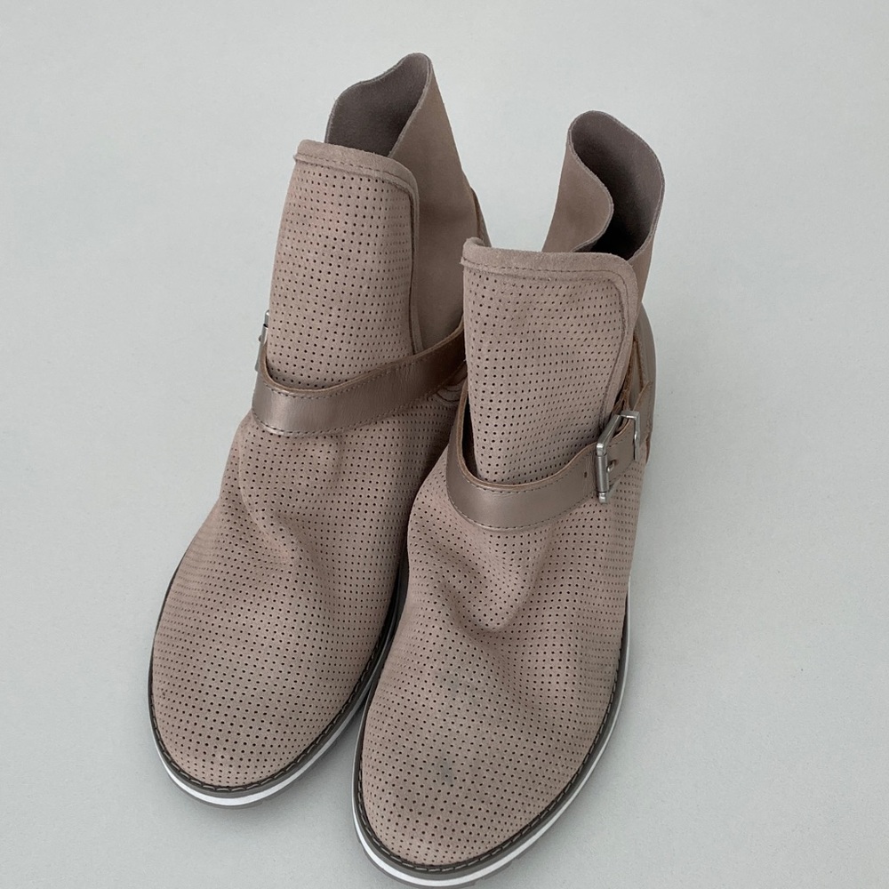 Emu Women's Beige Ankle Boots LORNE 9 - Picture 3 of 7